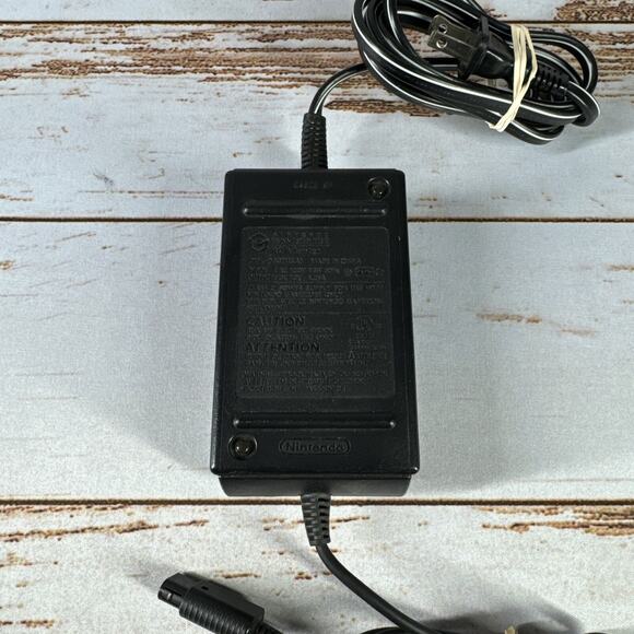 Official Nintendo GameCube AC Power Supply Adapter Cable DOL-002: EUC - Tested - Picture 3 of 3